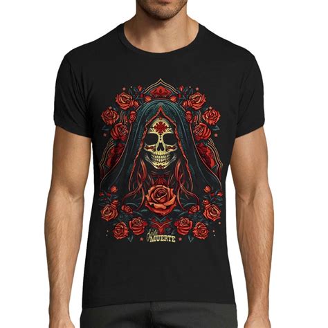 santa muerte t shirt